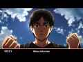 ATTACK ON TITAN - ANIME QUIZ [OPs & EDs, Characters, Voice, Plot, Trivia, OST, Places] | Quisspo