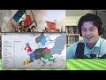 American Reacts The History of Europe: Every Year