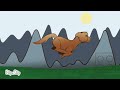 cat run cycle animation