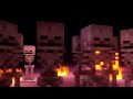 Skeletons roasting jellybean in Minecraft