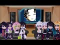 Hashiras React To Akaza + His Past // Demon Slayer // Gacha Club