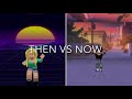 Then vs now (inspired by Icecream Roblox)