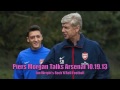 Piers Morgan Talks Arsenal 10.19.13