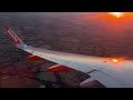 SUNSET TAKEOFF | easyJet A320 Takeoff from London Gatwick Airport