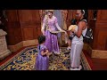 Meeting Tiana & Rapunzel at Princess Fairytale Hall at the Magic Kingdom! | Walt Disney World