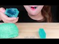 ASMR JEWELRY CANDY, ICE, JELLY, SNOBALLS MARSHMALLOW CAKE 하늘색 디저트 먹방 EATING SOUNDS MUKBANG 咀嚼音