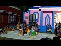 Dance by children in a village pandal.