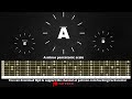 Blues Backing Track in A (55bpm)