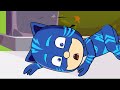 Gekko is sick🤧👨‍⚕️Catboy to play the doctor | Catboy's Family Sad Story | PJ MASKS 2D Animation 2024