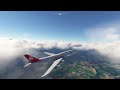 MSFS Full Edited Flight from Liege to East Midlands (EBLG-EGNX) 4K Boeing 747-8