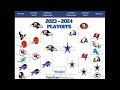 2024 NFL PLAYOFF PREDICTIONS! YOU WON'T BELIEVE THE SUPER BOWL MATCHUP! 100% CORRECT BRACKET!