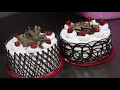 Amazing CHRISTMAS CAKES!! Special Delicious Black Forest Cake Decoration | MERRY CHRISTMAS