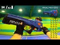 Nerf War | Amusement Park Battle 4  (Nerf First Person Shooter)