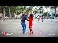 Salsa cubana en Parque Central : de Lisandra y Victor - timba rumba cubana