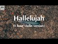Hallelujah - Violin Cover || 1 Hour Version