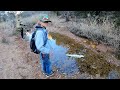 Wichita Mountains - Rappelling into Cat Cave