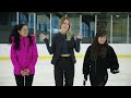 Roller Skaters Try To Keep Up With Figure Skaters | SELF