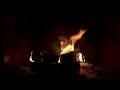 Night Fireplace with Crackling Fire Sounds 🔥Cozy Fireplace 4K. Dark Fireplace Noises Black Screen