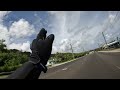 Dodging pothole in Guam