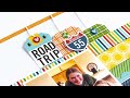 Scrapbook Process Video | Travel Scrapbooking | Bella Blvd | Vacation Scrapbook | Becki Adams