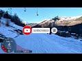 [4K] Skiing Les Arcs, Heading to Villaroger via Aiguille Rouge & Lys, Paradiski France, GoPro HERO11