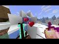 Playing in the Snow in Minecraft for Kids!