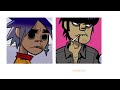 Murdoch is so nervous to tell 2D the truth how much he has feelings over him ￼#gorillaz