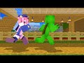 Maizen : JJ Sister controls everyone! - Minecraft Parody Animation Mikey and JJ