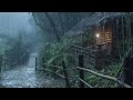 Super Heavy Rain To Sleep Immediately - Rain Sounds For Relaxing Your Mind And Sleep Tonight - Study