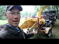 Chipping a big brush pile | Vermeer BC 700XL