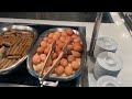 Celebrity Cruises - Celebrity Beyond Buffet food at breakfast in the Oeaanview Cafe