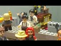 Lego Dam Breach Experiment - Tsunami Dam Breach Experiment Destroys Titanic  Lego ship & LEGO city