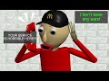 Baldi McDonald’s meme but I’m Baldi and the youtuber that I pinned in the comments is null