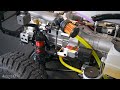 Fitting a Miniature 4 CYLINDER Engine (17.5cc) + Gearbox on the 4x4!
