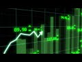 Rising Stock Market Chart Arrow Rallying Growth Recovery Concept 4K Background VJ Video Effect