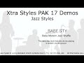 Band-in-a-Box® - Xtra Styles PAK 17 Demos