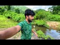 Caught Snakehead🔥,Channa Gachua❤️Lobster and Loaches from Jungle Waterfall | Fishing in nature