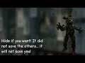Springtrap all voice lines (with subtitles)
