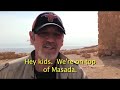 Larry Atop Masada