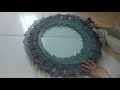 DIY Macrame Mirror | How to Make Mirror Macrame (Step by Step Tutorial)