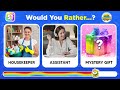 Would You Rather...? MYSTERY Gift 💎💲 Luxury Edition | Quiz Kingdom
