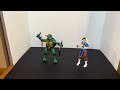 Reviewing playmates TMNT verse street fighter 35th anniversary #PlaymatesToys ￼