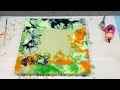 DIFFERENT COMPOSITION WORKS BEAUTIFULLY 🤩 Green lovers art video! MUST SEE THIS COMBO ACRYLIC art