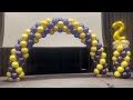How to / Balloon Arch / Balloon Columns / Graduation Set up