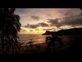 Playa Los Perros Nicaragua Sunset Timelapse