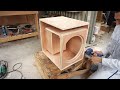 Restoration the powerful subwoofer system // Design helps fans