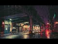 【 Rain & Thunder on Street at Night】길 위에 떨어지는 빗소리가 들리는 도시의 조용한 밤 😴 잠잠하고 깊은 편안한 소리