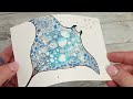 The most relaxing watercolor technique ever!