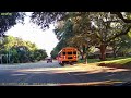 School bus stop sign runner