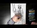 How To Draw Hades | Fortnite | Step by Step Drawing Tutorial #drawing #art #howtodraw #fortnite